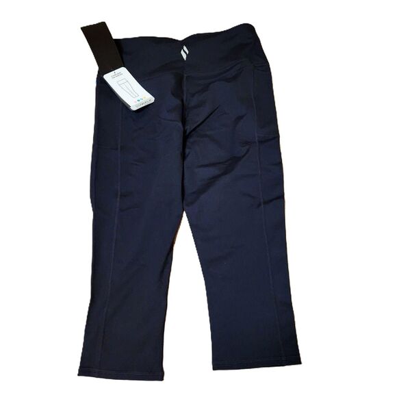 Skechers Go Walk Leggings – Women’s Large, Black, High Waist, Mid-Calf - Picture 2 of 8